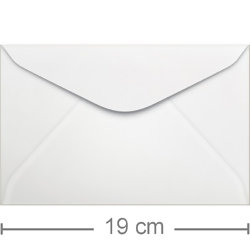 Envelope Ultramar Branco 100 unid. - 130 x 190mm
