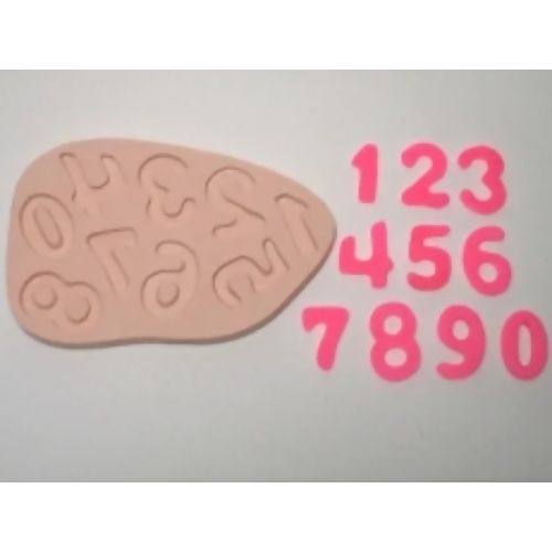 Molde de Silicone - Números Ref. 023
