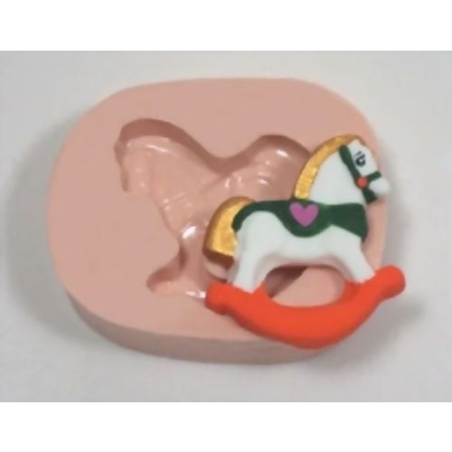Molde de Silicone - Cavalinho Carrossel Ref. 059