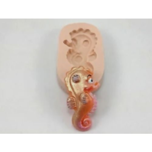Molde de Silicone - Cavalo Marinho Médio Ref. 1013