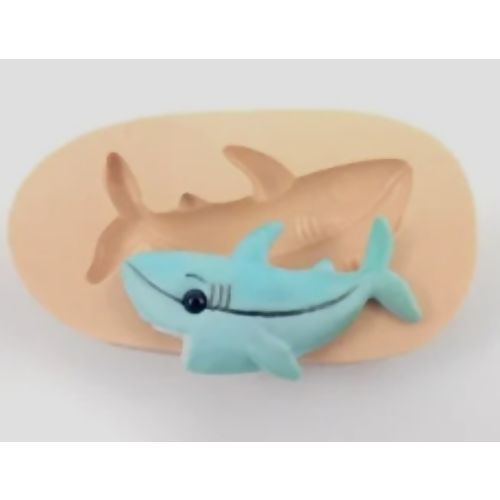 Molde de Silicone - Tubarão Médio Ref. 1014
