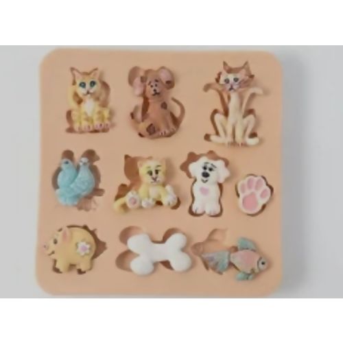 Molde de Silicone - Bichinhos Mini Ref. 1028