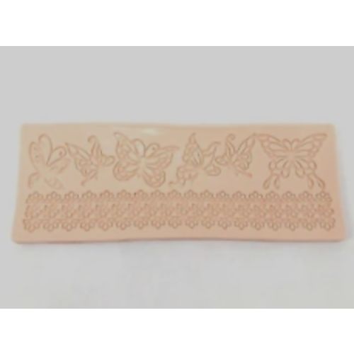 Molde de Silicone - Renda de Borboletas Ref. 1043