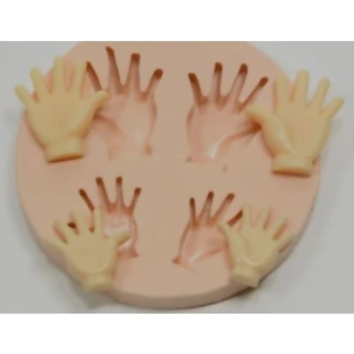 Molde de Silicone - Mãos Libras Ref. 109