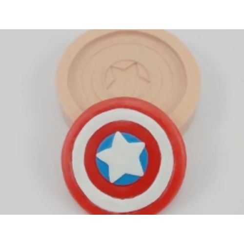 Molde de Silicone - Capitão América Ref. 165