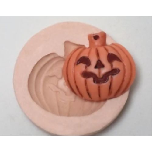 Molde de Silicone - Abóbora Pequena Halloween Ref. 187