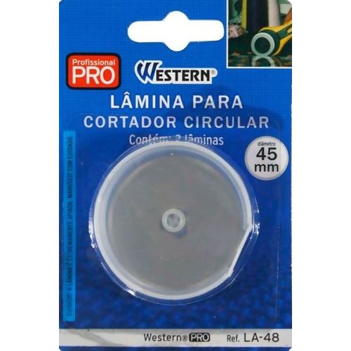 Lâmina para Cortador Circular 45 mm - 2 unid. - Ref. LA-48