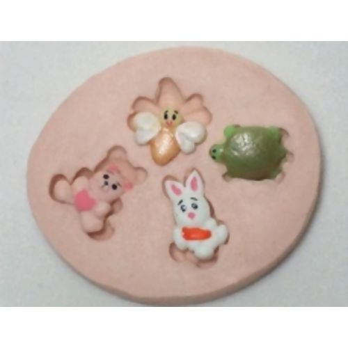 Molde de Silicone - Kit Bichinhos 1 Ref. 203