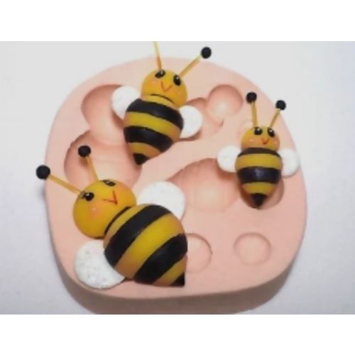 Molde de Silicone - Kit Abelinhas Ref. 279