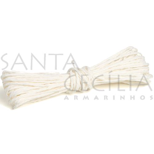 Fio de Papel Torcido 5m 29001216 - Branco