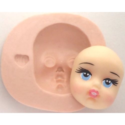 Molde de Silicone - Rosto Infantil Ref. 290