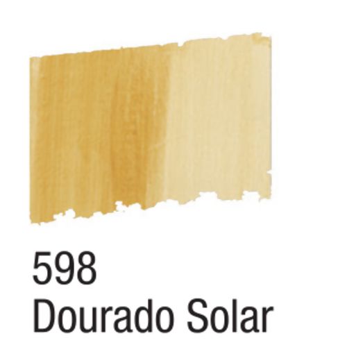 Betume Colors 60ml 598 Dourado Solar - Acrilex 