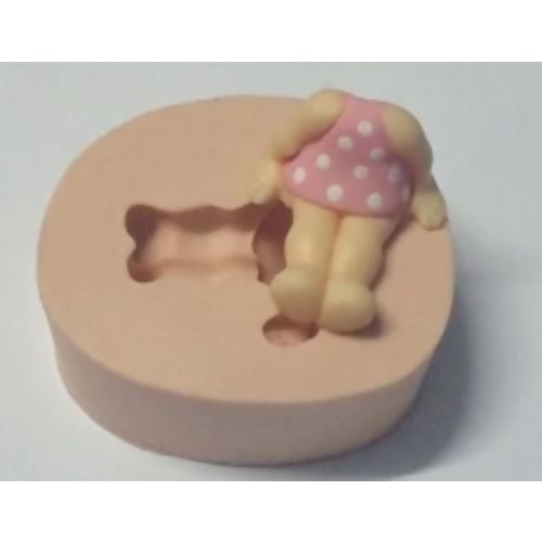 Molde de Silicone - Corpo Sentado 3D Ref. 835