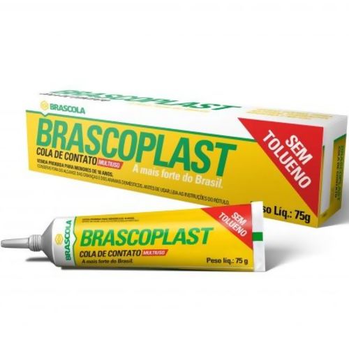 Brascoplast Cola de Contato Sem Tolueno 75g.