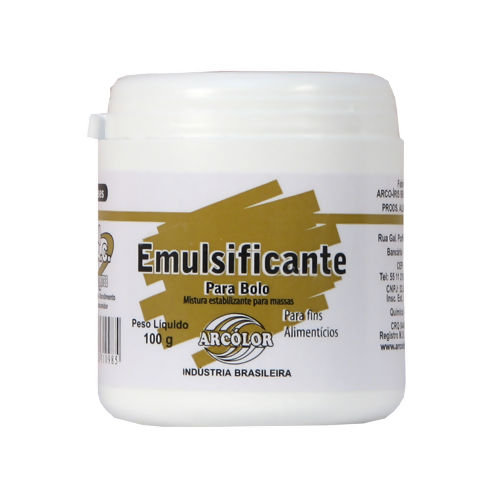 Emulsificante Para Bolo 100g - Arcólor