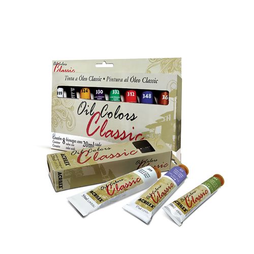 Oil Colors Classic Tinta a Óleo 20ml. - Cores Diversas