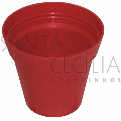 Vaso Plástico G - Vermelho 1 UNIDADE