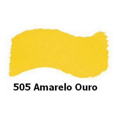 Tinta Acrílica Brilhante 37ml 505 Amarelo Ouro