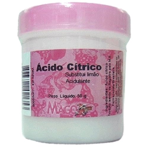 Ácido Cítrico Mago - pote com 50g