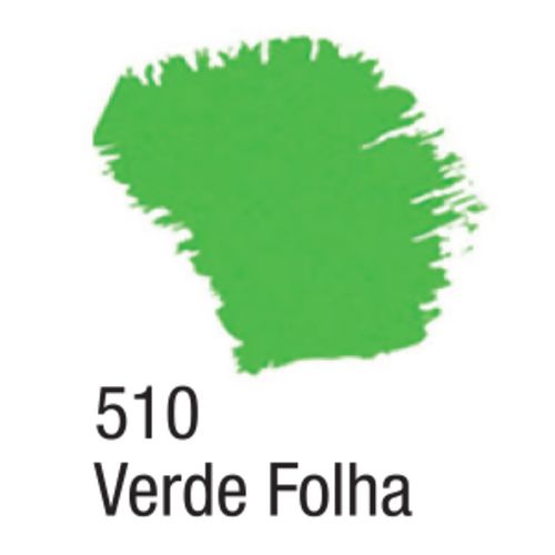 Tinta Acrílica Fosca 37ml 510 Verde Folha