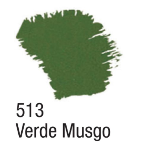 Tinta Acrílica Fosca 37ml 513 Verde Musgo