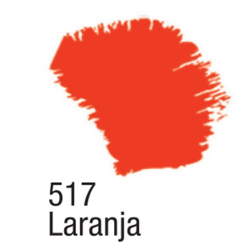 Tinta Acrílica Fosca 37ml 517 Laranja