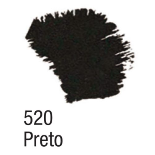 Tinta Acrílica Fosca 37ml 520 Preto