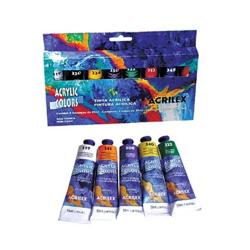 Acrylic Colors Tinta Acrílica 20ml. - Acrilex - Cores Diversas