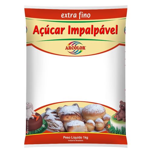 Açúcar Impalpável 1kg. Arcólor