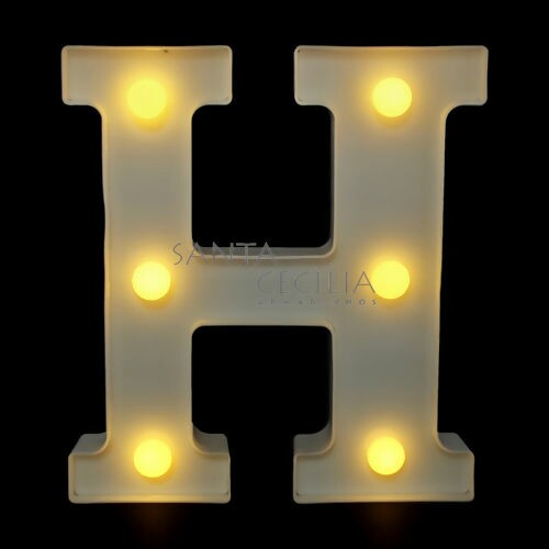 Letra LED 16 cm - H
