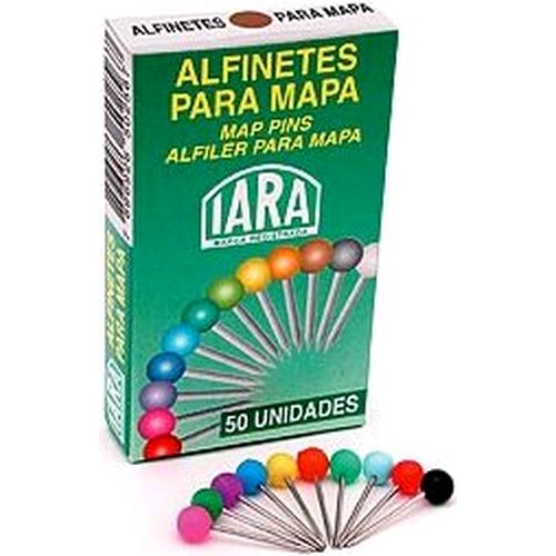 Alfinetes para Mapas - Cores Diversas @ Armarinho Santa 