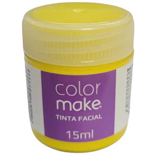 Tinta Facial Líquida 15 ml Diversas Cores