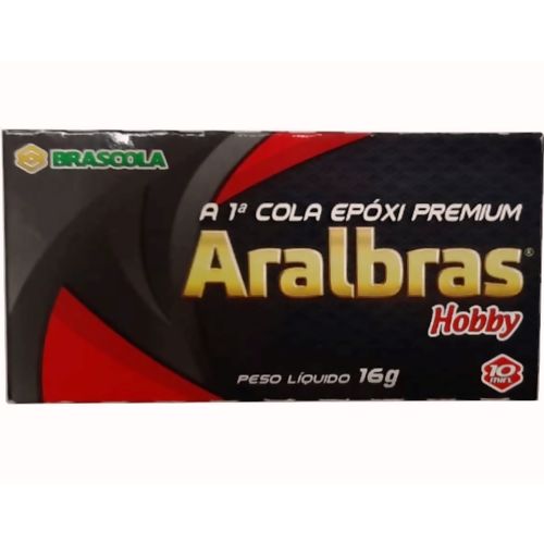 Cola Epóxi Aralbras Hobby 