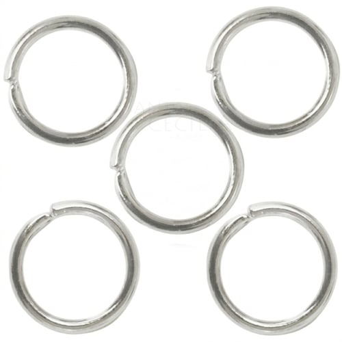 Mini Argola 6mm 24gr. -  Prata