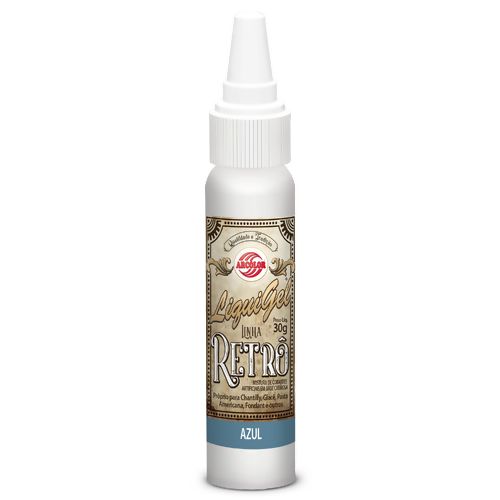Liquigel 30g Arcólor - Linha Retrô - Azul