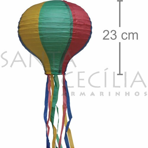 Balão de Papel Junino 23 cm - ZW-50038