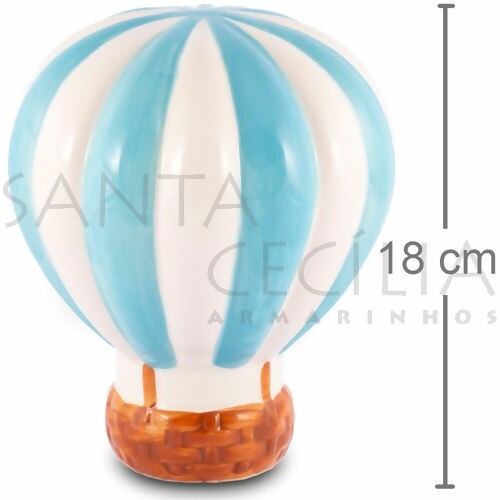 Balão em Cerâmica - Ref. FD011 - Azul