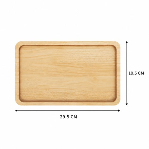 Bandeja Retangular Cordova Nature 29,5x19,5cm - WX23843