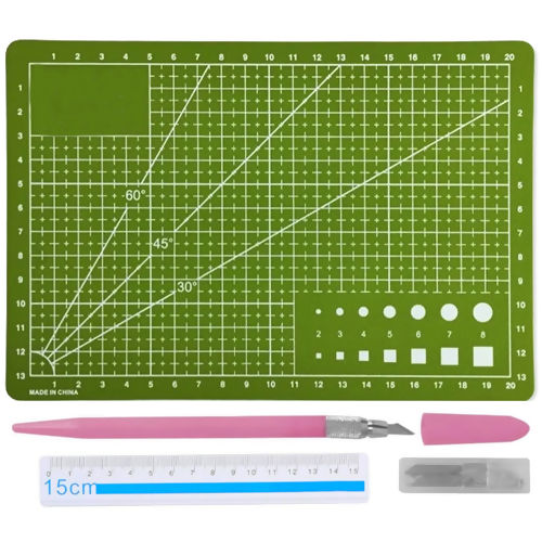 Kit Mini Base de Corte Patchwork Scrapbook - Ref. 301