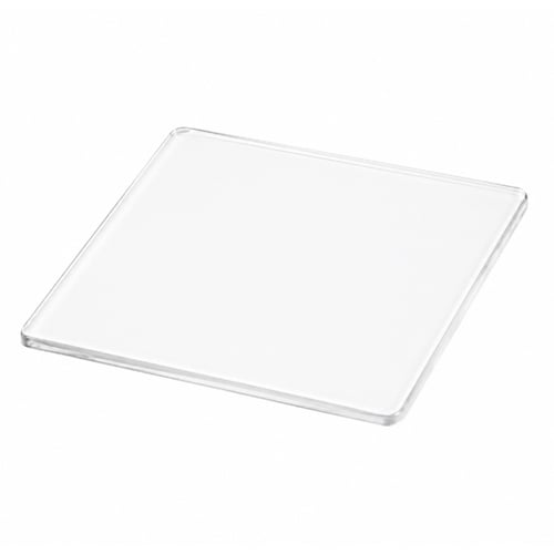 Base Acrílica Quadrada Transparente