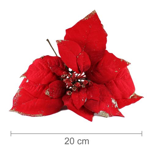 Flor - Bico de Papagaio - Glitter - Lantejoula - Carnaval - Natal Flor - Bico de Papagaio - Glitter - Lantejoula - Carnaval - Natal