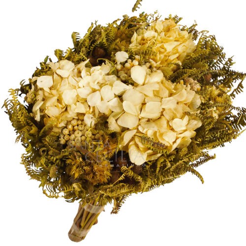 Buquê de Flores Secas - Hortênsia Cor:Natural