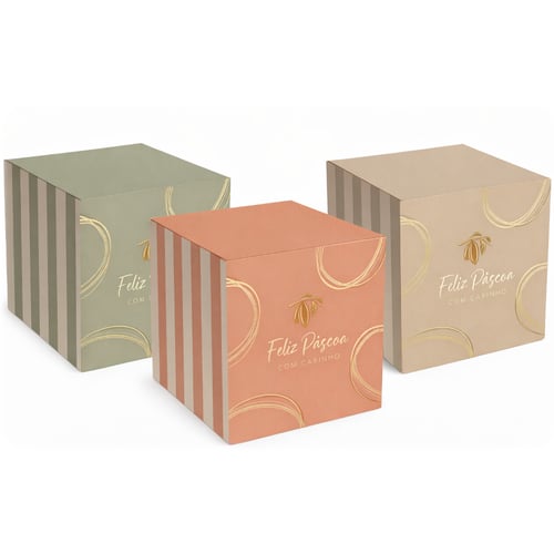 Caixa Cubo Pop 10 unid. - 7x7cm - Ref. 13007449 Tonal