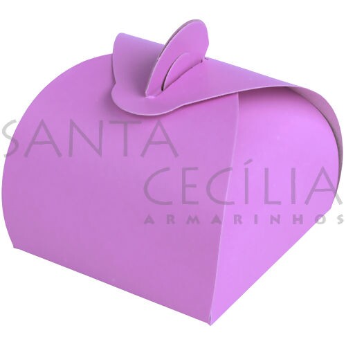 Caixa Maleta para Bem Casado 6,5x6,5x4,5cm 10 unid. Cores:Rosa