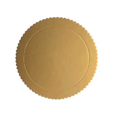 Tabuleiro para Bolo Dourado