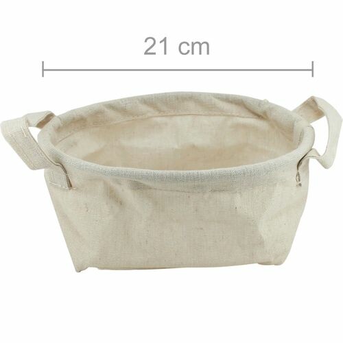 Cesta em Tecido Oval G - A17-0237