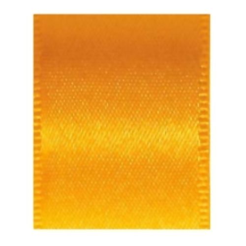 Fita de Cetim Face Simples N°7 - 30mm x 10m Amarelo Ouro 038
