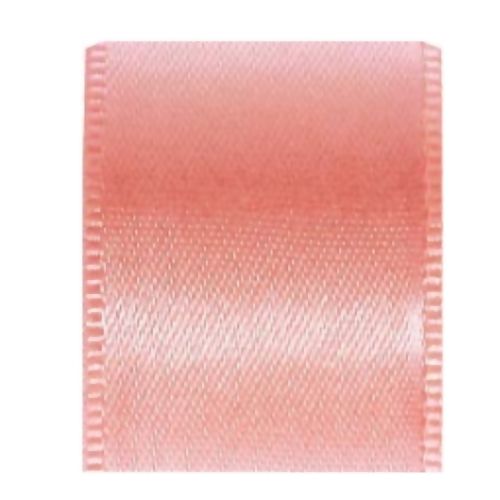 Fita de Cetim Face Simples N°1 - 7mm x 100m Rosa Velho 1143 Salmão 392
