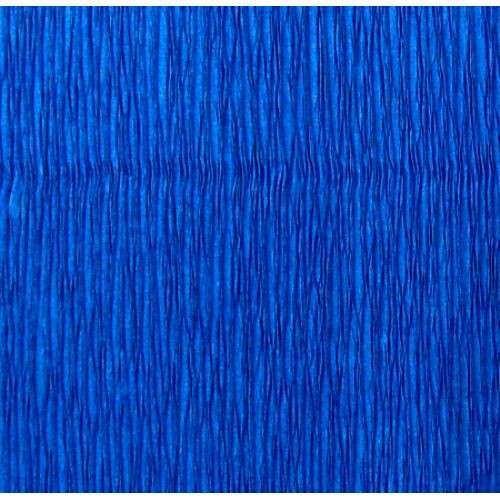 Papel Crepom Italiano Rossi 50 x 250 cm. Azul Royal 957