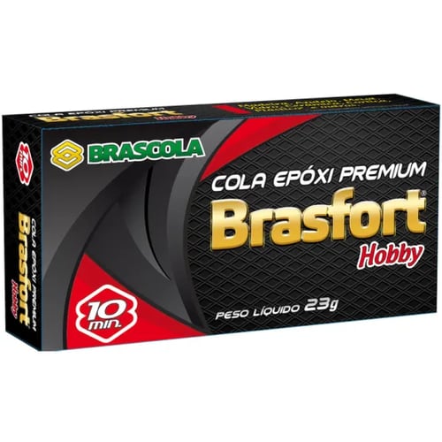 Cola Epóxi Premium Brasfort - Hobby